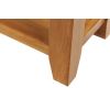 Country Oak 2 Drawer Fully Assembled Console Table - SPRING SALE - 14