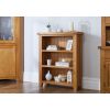 Country Oak Small Low Fully Assembled Bookcase - 10% OFF CODE SAVE - 2