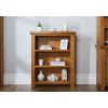 Country Oak Small Low Bookcase - 10% OFF WINTER SALE - 5