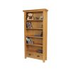 Country Oak Tall Bookcase with Drawers - WINTER SALE - 5