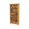 Country Oak Tall Bookcase with Drawers - SPRING SALE - 5