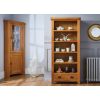 Country Oak Tall Fully Assembled Bookcase with Drawers - SPRING SALE - 3