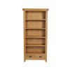 Country Oak Tall Bookcase with Drawers - WINTER SALE - 10