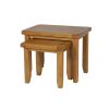 Country Oak Nest of Two Tables - SPRING SALE - 5