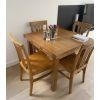 Country Oak 90cm to 160cm Extending Dining Table / Home Office Desk - 10% OFF SPRING SALE - 3