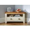 Country Cottage Cream Painted Corner TV Unit With Drawer - SPRING SALE - 3