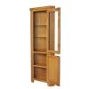 Country Oak Tall Glass Corner Display Cabinet - SPRING SALE - 10