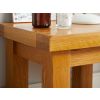 Country Oak Petite Lamp Table With Shelf - SPRING SALE - 4