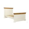 Farmhouse Country Oak Cream Painted 3 Foot Single Bed - SPRING SALE - 2