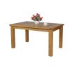 Country Oak 140cm 6 Seater Dining Table / Home Office Desk - SPRING SALE - 4