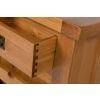 Country Oak 85cm Wine Rack With Drawer - SPRING SALE - 12