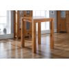 Country Oak Chunky 80cm Square Tall Breakfast Bar Table - 10% OFF CODE SAVE - 2