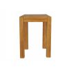 Country Oak Chunky 80cm Square Tall Breakfast Bar Table - SPRING SALE - 7