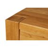 Country Oak Chunky 80cm Square Tall Breakfast Bar Table - 10% OFF CODE SAVE - 9
