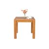 Country Oak 80cm Square Chunky Corner Leg Small Dining Table / Desk - 10% OFF SPRING SALE - 5
