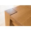 Solid Oak 130cm Chunky Corner Leg Country Oak Dining Table / Desk - 20% OFF SPRING SALE - 12
