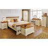 Farmhouse Cream Painted Large Fully Assembled Oak Blanket Box - SPRING SALE - 8