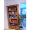 Country Oak Tall Bookcase with Drawers - WINTER SALE - 6