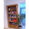 Country Oak Tall Fully Assembled Bookcase with Drawers - SPRING SALE - 6