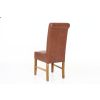 Emperor Mocha Brown Leather Dining Chair - 10% OFF WINTER SALE - 5