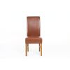 Emperor Mocha Brown Leather Dining Chair - 10% OFF WINTER SALE - 6