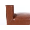Emperor Mocha Brown Leather Dining Chair - 10% OFF WINTER SALE - 8