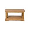 Farmhouse Oak Coffee Table with Shelf - SPRING SALE - 8