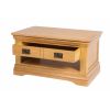 Farmhouse Oak Coffee Table with Drawer and Shelf - SPRING SALE - 10