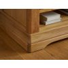 Farmhouse Oak Coffee Table with Drawer and Shelf - SPRING SALE - 5