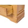 Farmhouse Oak Corner TV Unit with Drawer - SPRING SALE - 9