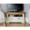 Farmhouse Cream Painted Assembled Corner TV Unit - 10% OFF CODE SAVE - 3