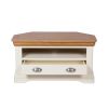 Farmhouse Cream Painted Assembled Corner TV Unit - 10% OFF SPRING SALE - 11
