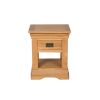 Farmhouse 1 Drawer Oak Bedside Table - 10% OFF SPRING SALE - 8
