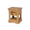 Farmhouse 1 Drawer Oak Bedside Table - 10% OFF SPRING SALE - 10