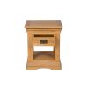 Farmhouse 1 Drawer Oak Bedside Table - 10% OFF SPRING SALE - 11