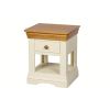 Farmhouse Country Cream Painted 1 Drawer Bedside Table - 10% OFF SPRING SALE - 3