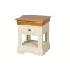 Farmhouse Country Cream Painted 1 Drawer Bedside Table - SPRING SALE - 3