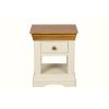 Farmhouse Country Cream Painted 1 Drawer Bedside Table - SPRING SALE - 5