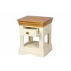 Farmhouse Country Cream Painted 1 Drawer Bedside Table - SPRING SALE - 6