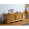 Farmhouse Large Oak Blanket Box - SPRING SALE - 4