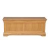 Farmhouse Large Oak Blanket Box - SPRING SALE - 10