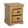 Farmhouse Country Oak Bedside Table - 10% OFF SPRING SALE - 7