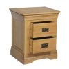Farmhouse Country Oak Bedside Table - 10% OFF SPRING SALE - 7
