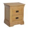 Farmhouse Country Oak Bedside Table - 10% OFF SPRING SALE - 6