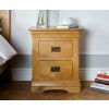 Farmhouse Country Oak Bedside Table - 10% OFF SPRING SALE - 3