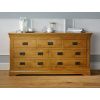 Farmhouse Country Oak 3 Over 4 Large Chest of Drawers - 10% OFF SPRING SALE - 3