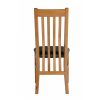Chelsea Oak Dining Chair Black Leather Pad - 30% OFF CODE FLASH - 6