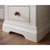 Farmhouse Country Oak Cream Painted Bedside Table - 10% OFF SPRING SALE - 7