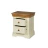 Farmhouse Country Oak Cream Painted Bedside Table - 20% OFF SPRING SALE - 10