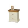 Farmhouse Country Oak Cream Painted Bedside Table - 10% OFF SPRING SALE - 11